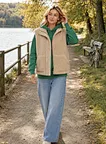 recycled polyester outerwear vest factory